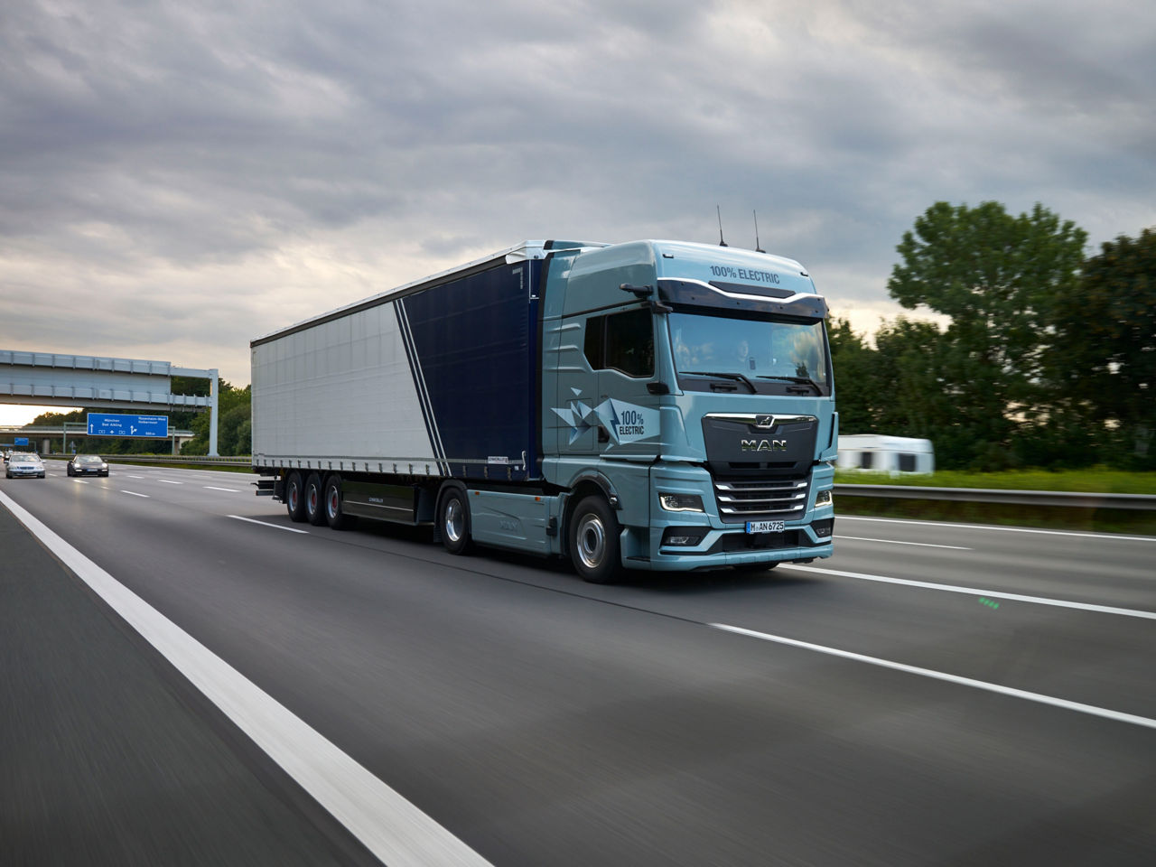 Bewährt im Einsatz: Der eTGX von MAN verkörpert die Zukunft der Logistik. 